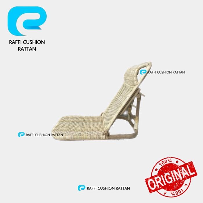 KURSI LIPAT LESEHAN TATAMI ROTAN Asli *