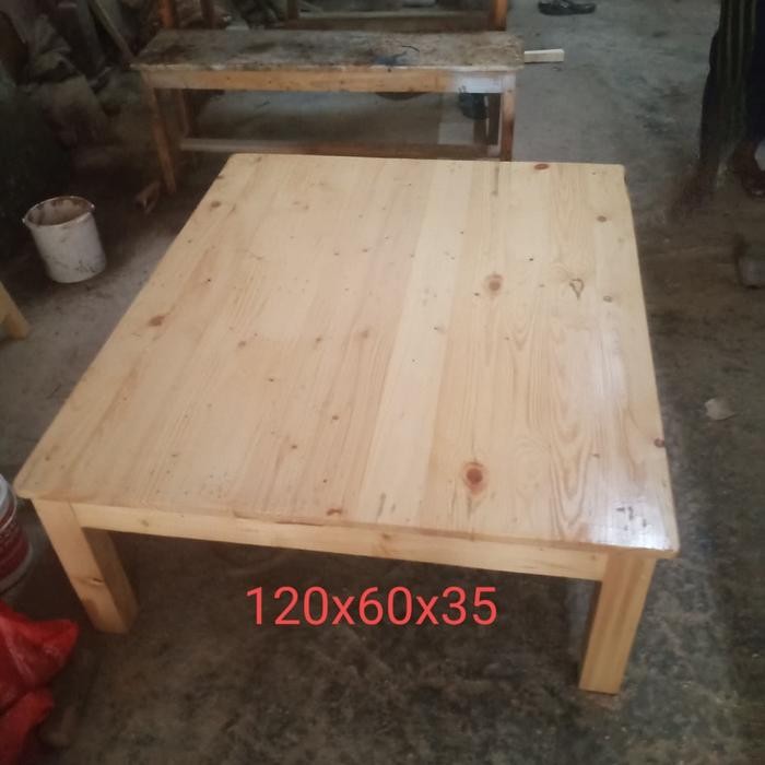 MEJA LESEHAN 120X60X35 *