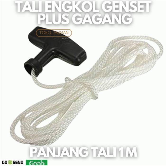 NG + TALI STARTER TARIKAN GENSET / JENSET / TALI ENGKOL JENSET *
