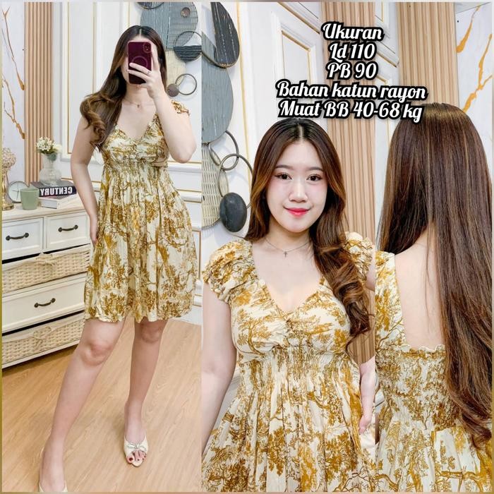 DASTER MINI LINDY/ DASTER SEKSI/ DASTERMURAH/ KOREN DRESS *