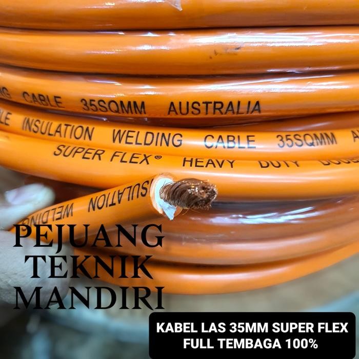 Kabel Las Full Tembaga 35Mm Nlg / Kabel Las 35Mm Nlg Full Tembaga