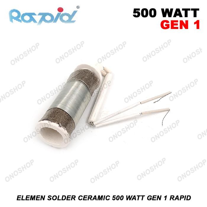 Elemen Solder Ceramic 500 Watt Rapid
