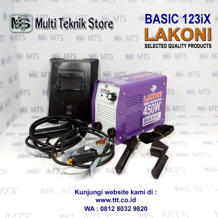 Travo Las Lakoni Basic 123 Ix Mesin Las Inverter Mma Lakoni