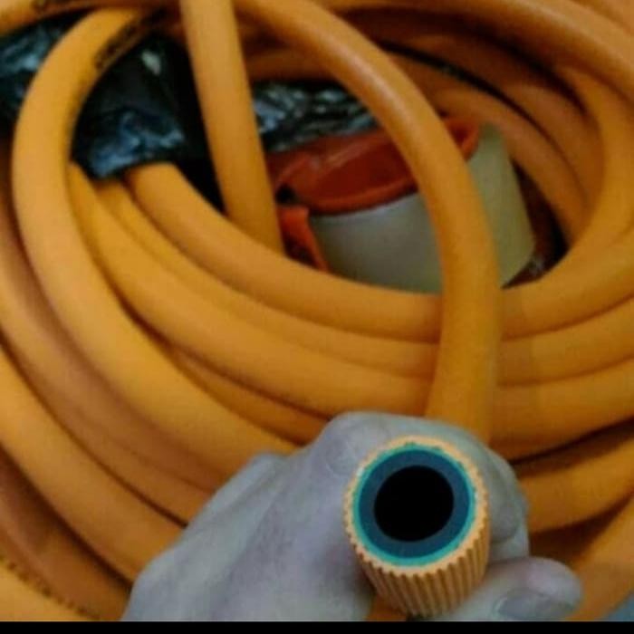 Selang Gas Mondea Orange 3 Lapis Anti Tikus Tebal