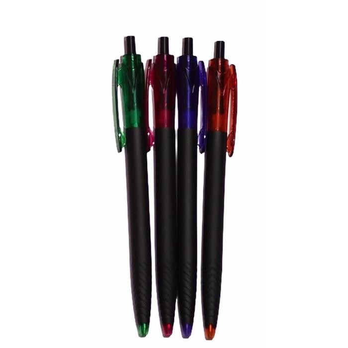 

Kenko Stationary - Ballpoint /Pulpen Faster R5, 0.5Mm Isi 12 Pcs - Black