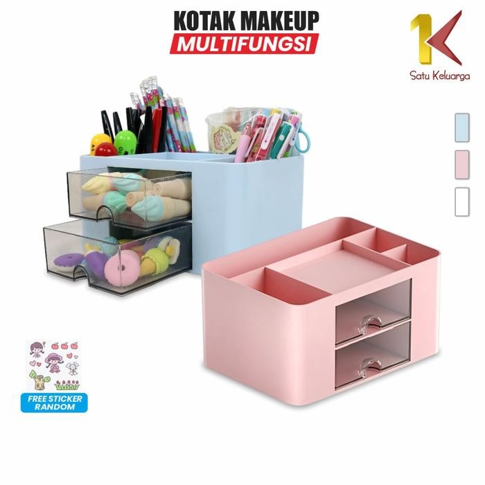 

Kenko Stationary - Sk C1002 Desk Organizer Rak Laci Plastik Tempat Serbaguna