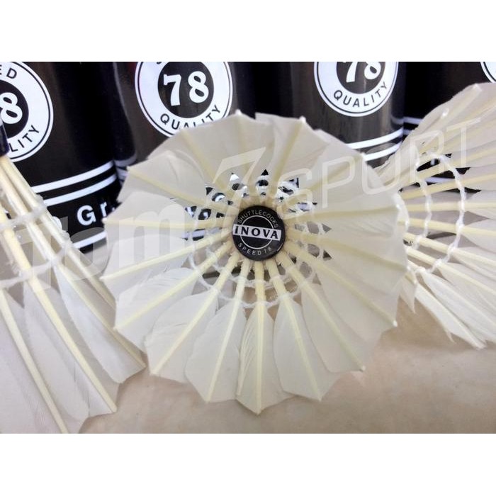 SHUTTLECOCK INOVA BLACK (PROFESSIONAL KOK KUALITAS IMPOR) TERLARIS