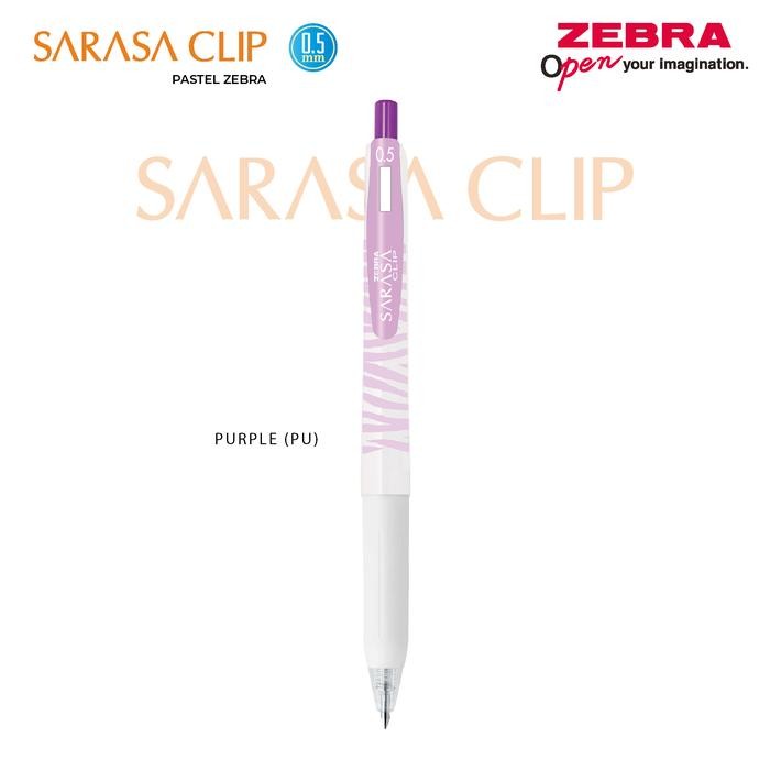 

Deli Stationary - Zebra Pulpen Gel Sarasa Clip 05Mm Pastel Series Isi 5 Pcs Free Correction Pen