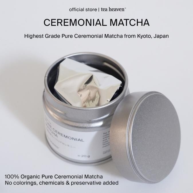 

Matcha Ceremonial Organik Pure Green Tea Powder Teh Hijau Bubuk Jepang Pasti Diskon