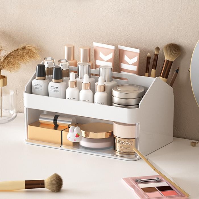 

Deli Stationary - Rak Meja Laci Tempat Alat Tulis Makeup Dekstop Drawer Drawer Serbaguna