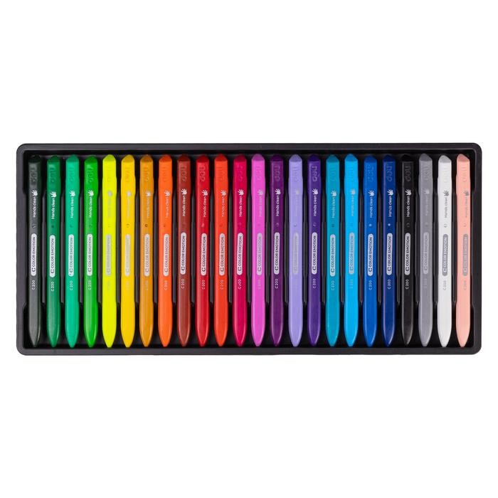 

Deli Krayon Sekolah 24 Warna Cerah Bentuk Segitiga Ergonomis Tidak Beracun Ec20020 Stationery Pasti