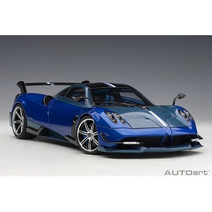 1/18 AUTOART PAGANI HUAYRA BC BLUE CARBON DIECAST MINIATUR NOT CINQUE