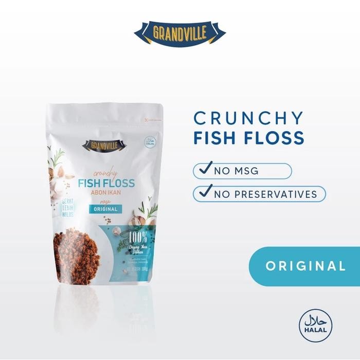 

Grandville Abon Ikan Crunchy Floss Renyah Kriuk Makanan Mpasi Tanpa Msg & Pengawet