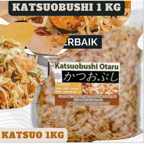 

Katsuobushi 1 Kg (Ikan Cakalang Asap Khas Jepang) Taburan Takoyaki
