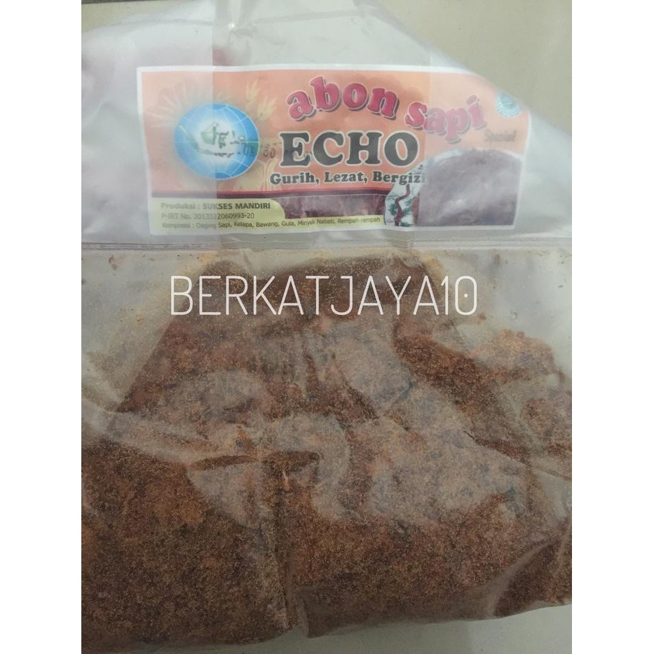 

Echo Abon Sapi 1 Kg