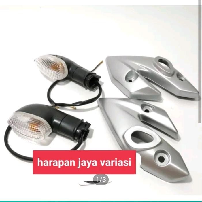 Kuping Lampu Sen Set Sen Depan Vixion Old 2010 2011 2012 Dudukan Sen Depan Vixion. Siap Kirim