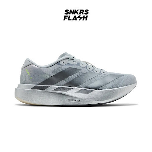 ADIDAS ADIZERO EVO SL SILVER METALLIC Sepatu Lari Pria - JR3419 - Size 42