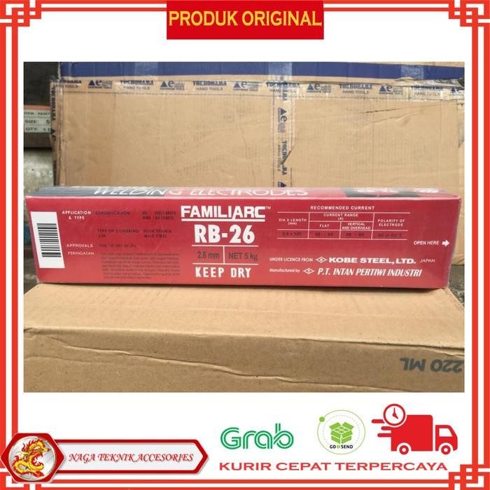 KAWAT LAS KOBE STEEL RB26 / KAWAT LAS LISTRIK / KAWAT LAS BESI