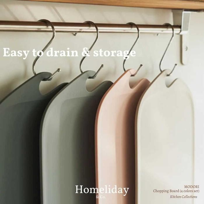 (Allthebest) MODORI - Chopping Board Set & Holder Stand
