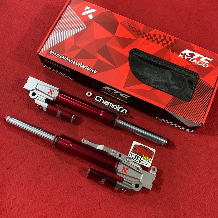 SHOCK SHOCKBREAKER DEPAN KTC KYTACO RED SCOOPY BEAT FI ESP KARBU