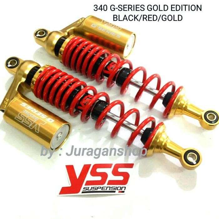 YSS TWINSHOCK 320MM 340MM G SERIES GOLD EDITION SHOCKBREAKER YSS