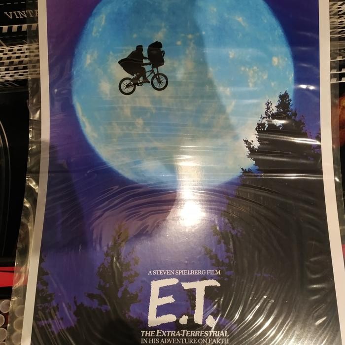 POSTER FILM VINTAGE JADUL E.T