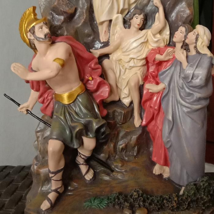 Patung Yesus Bangkit. 30Cm Terlaris