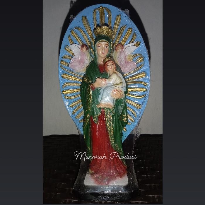 Patung Bunda Maria Penolong Abadi. 16Cm Terlaris