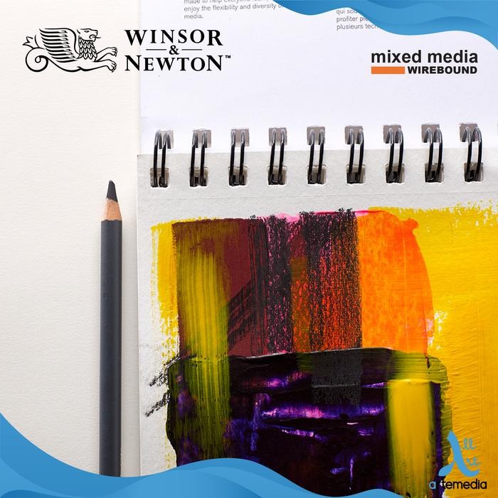 

Kertas Gambar Winsor & Newton Mixed Media Paper Pad Wire Bound