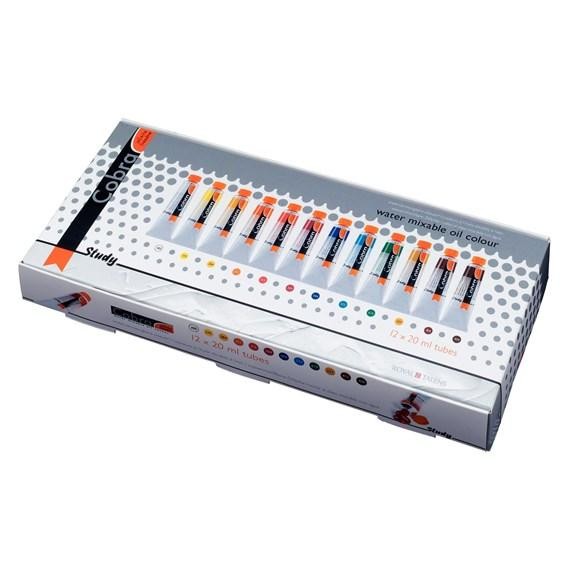 

COBRA Study oil colour set 12 x 20 ml