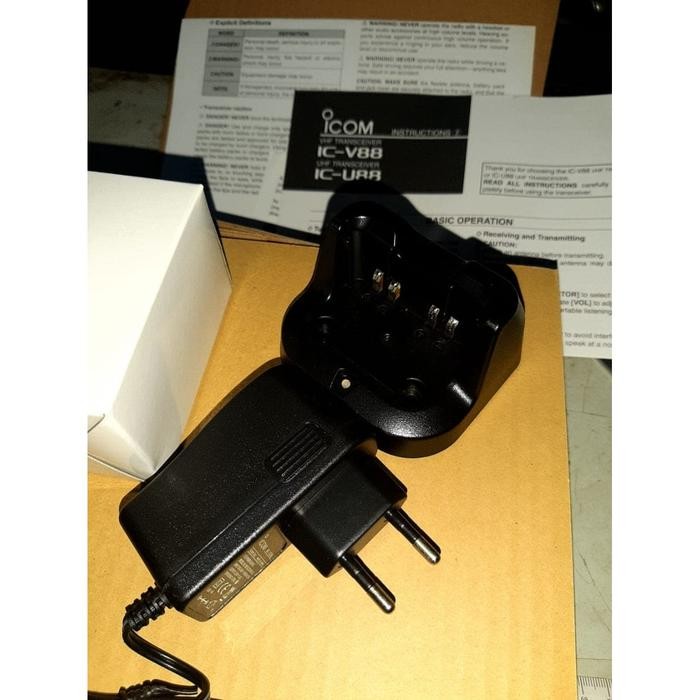 Charger Ht Icom V80 Lithium Casan icom v80 Tipe Bc193 Kondisi Baru Ori