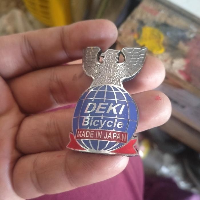 ORIGINAL emblem sepeda deki READY STOCK