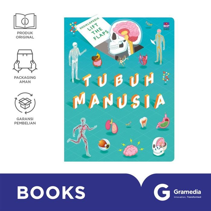 

Gramedia - Buku Anak Seri Ensiklopedia Lift The Flap: Tubuh Manusia