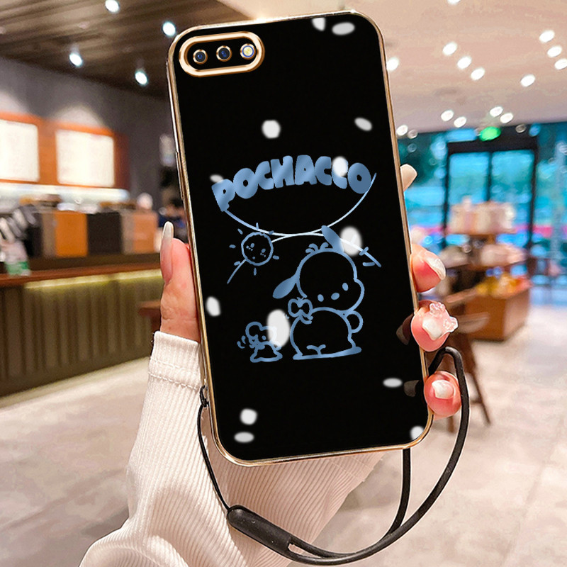 Casing Hp Untuk OPPO A5 2018 A3s A12E Realme C1 Case Casing Silikon HP Kasing berlapis motif karakte