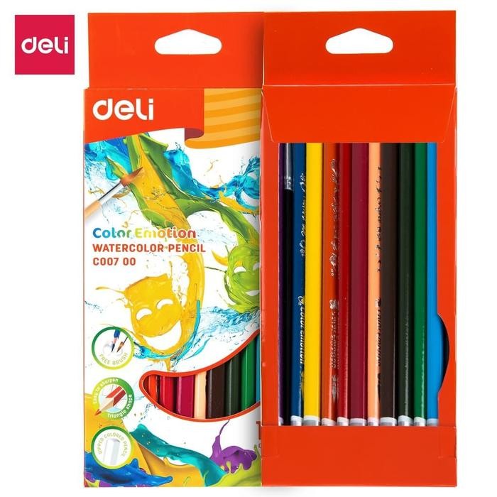 

Deli Pensil Warna Ec00700 12 Warna