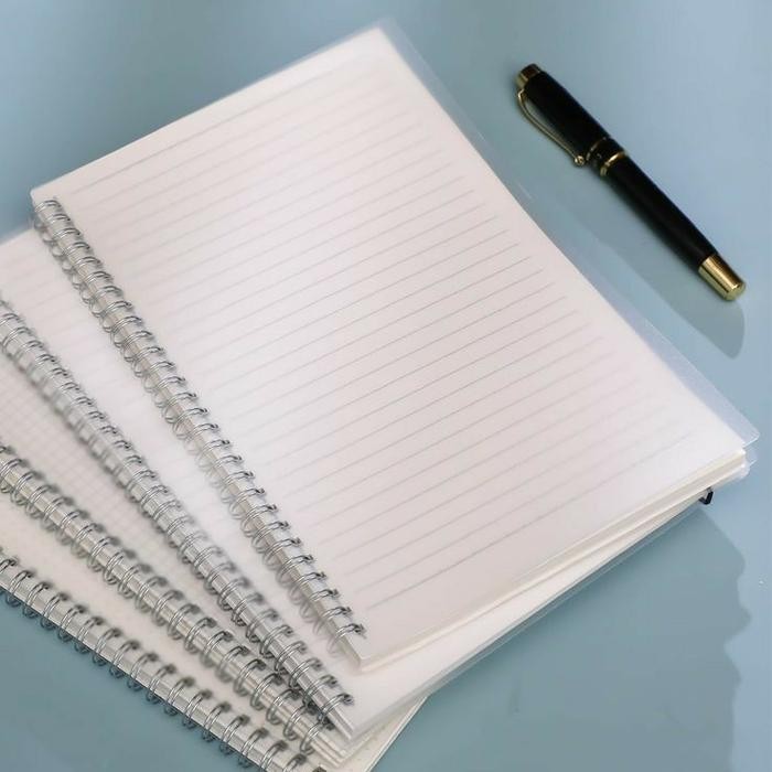 

TUMI Note Book A5 Transparan Buku Diary Journal Book Buku Catatan Notebook