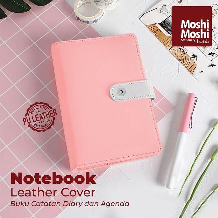 

TUMI Notebook Diary Moshi Buku Tulis Memo Agenda Multifungsi Cover Kulit A5