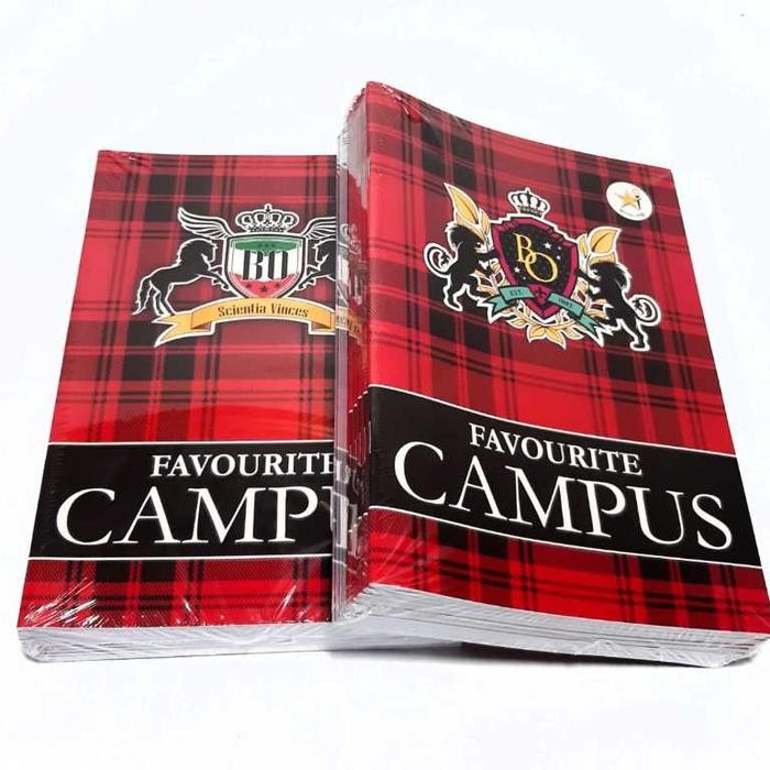 

TUMI Grosir (1Packs/10Buku ) Buku Tulis Campus Favourite Besar Isi 50 Lbr