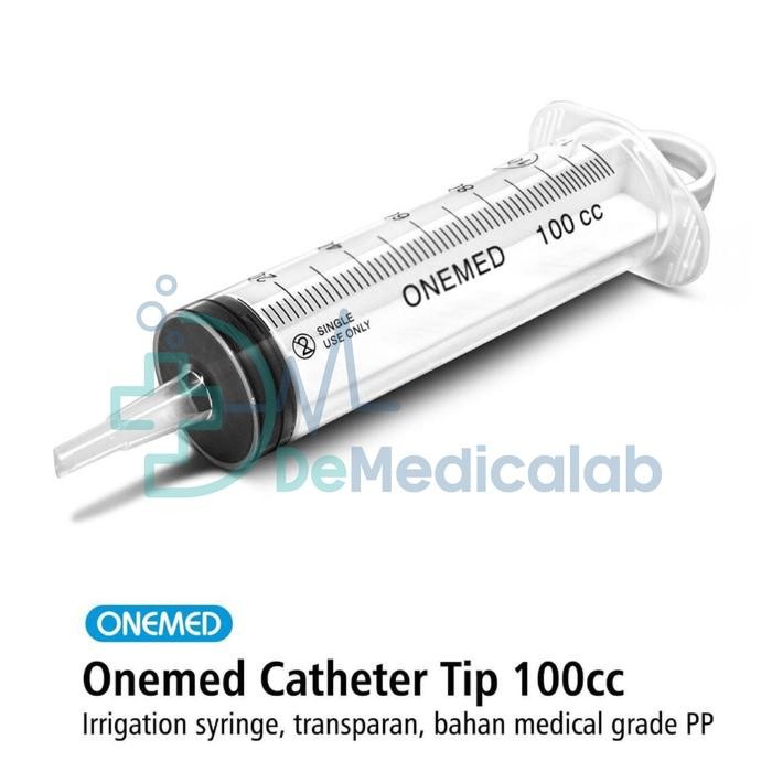 

I77W Catheter Tip 100Cc Onemed / Suntikan 100Cc / Spuit 100Cc