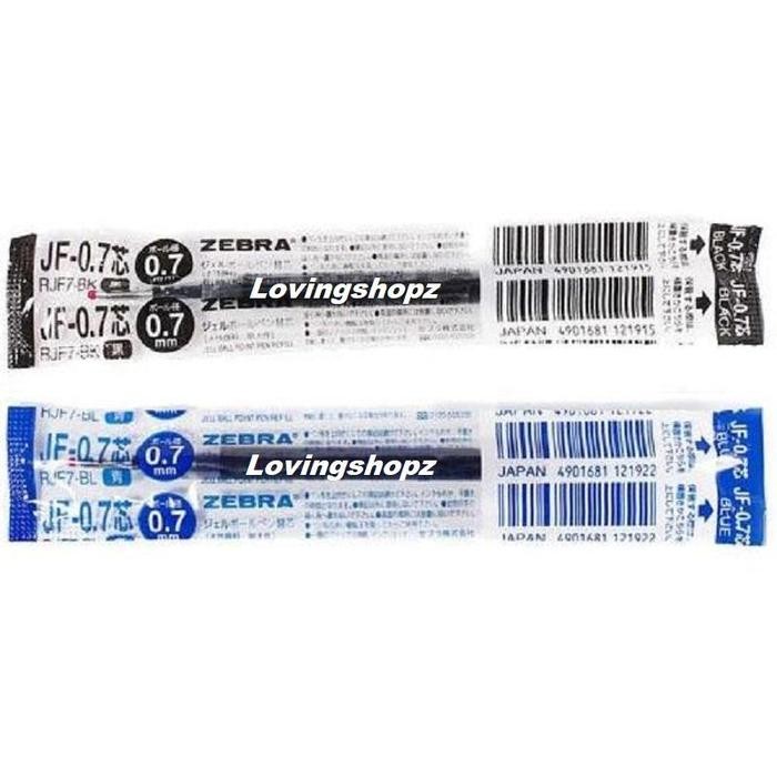 

I77W Refill Pulpen Merek Zebra Sarasa Clip Japan 0.5 Gel Ink Rollerball Stationery Biru