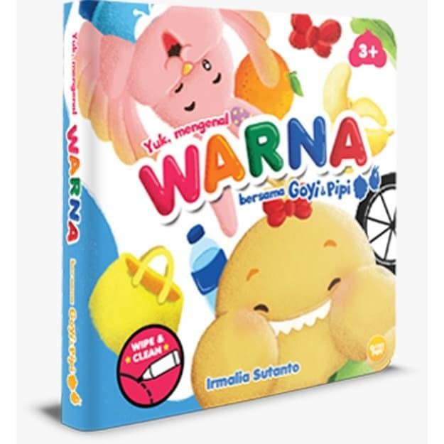 

[Mizan Jakarta] Buku Seri Goyi Pipi Yuk Mengenal Warna Bersama Goyi Pipi Boardbook