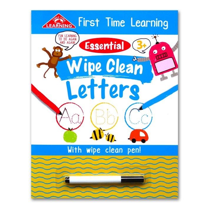 

[Autumn] Wipe Clean Book LETTERS (Buku latihan menulis tracing) Reusable bisa tulis hapus (seri