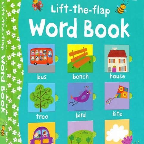 

Usborne Lift the Flap Word Board Book Buku Edukasi Bahasa Inggris