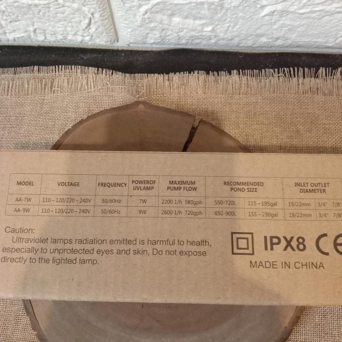 Amara Aa7W Lampu Uv Amara Aa 7Watt