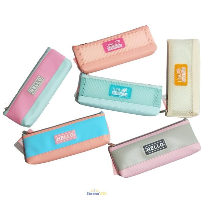 

X689 Fancy - Tempat Pensil Seleting Bahan Premium - Pcs