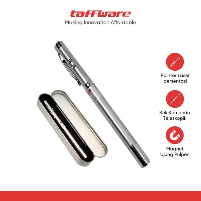

X689 Taffware Pena Premium 5 In 1 Laser Pointer - 5Rls