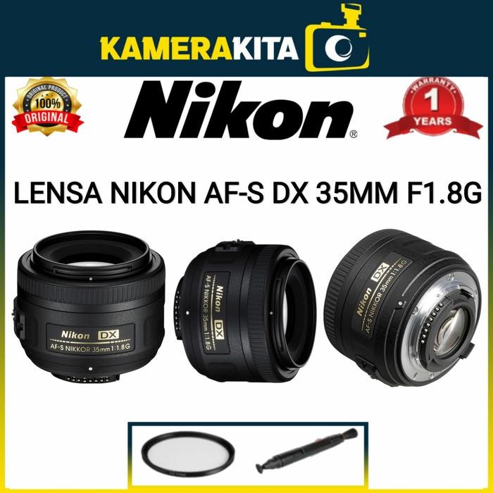 NIKON AF-S DX 35MM F/1.8G / LENSA NIKON AF-S DX 35MM F1.8G