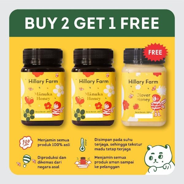 

Manuka Honey buy 2 get 1 Free Madu