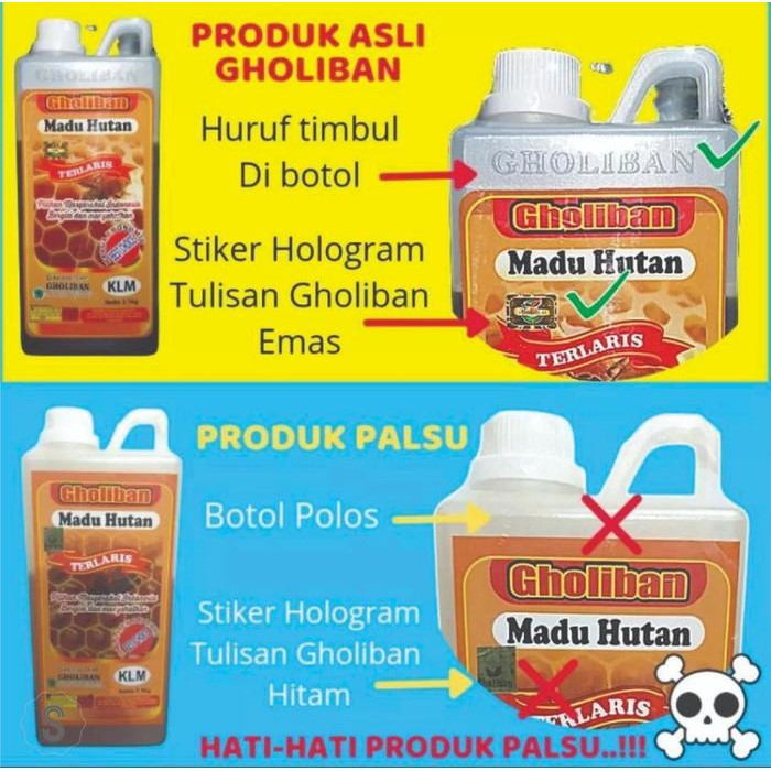 

Madu Hutan Kalimantan Gholiban 1kg