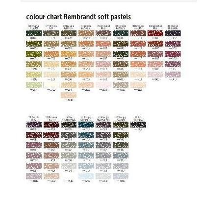 

rembrandt soft pastel full lenght single color(satuan)